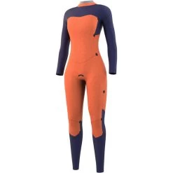 Mystic 2024 Femmes Dazzled 4/3mm Back Zip Combinaison Néoprène -Équipement De Surf 2024 femmes dazzled 43mm back zip combinaison neoprene 2