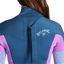 Billabong 2024 Femmes Synergy 3/2mm GBS Back Zip Combinaison Néoprène -Équipement De Surf 2024 femmes synergy 32mm gbs back zip combinaison neoprene 5
