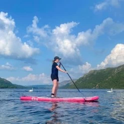 AQUAPLANET Kit De Planche à Pagaie Gonflable Pour Kayak - Rockit, Rose -Équipement De Surf aquaplanet kit de planche a pagaie gonflable pour kayak rockit rose 4