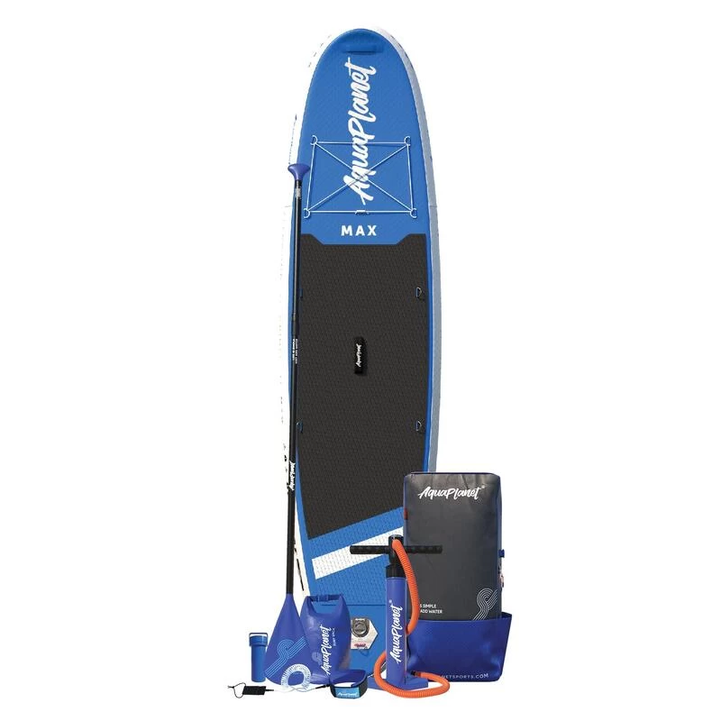 AQUAPLANET Kit Paddle Gonflable - Max Bleu 2 AQUAPLANET Kit Paddle Gonflable - Max Bleu – Image 2