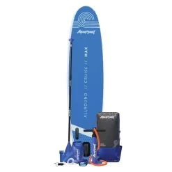 AQUAPLANET Kit Paddle Gonflable - Max Bleu 6 AQUAPLANET Kit Paddle Gonflable - Max Bleu -Équipement De Surf aquaplanet kit paddle gonflable max bleu 2