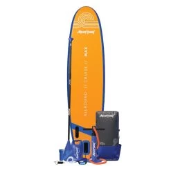 AQUAPLANET Kit Paddle Gonflable - Max Orange -Équipement De Surf aquaplanet kit paddle gonflable max orange 2