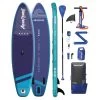 AQUAPLANET Kit Stand Up Paddle Gonflable - Pace Sarcelle Et Minuit