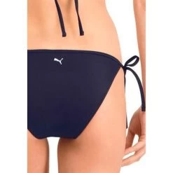 Bas De Bikini Avec Liens à Nouer Pour Femmes PUMA Swim Marine -Équipement De Surf bas de bikini avec liens a nouer pour femmes puma swim marine 3
