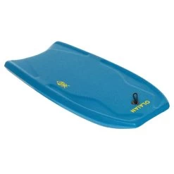 Bodyboard 100 Bleu Jaune Avec Leash Poignet -Équipement De Surf bodyboard 100 bleu jaune avec leash poignet 5