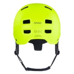 CASQUE DE KITE / WING KS 500 Jaune Fluo -Équipement De Surf casque de kite wing ks 500 jaune fluo 4