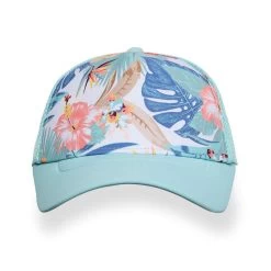 CASQUETTE TRUCKER SURF JUNIOR TURQUOISE -Équipement De Surf casquette trucker surf junior turquoise 3
