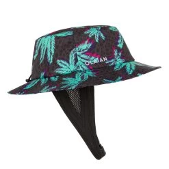 Chapeau Surf Adulte - 500 Popy Noir -Équipement De Surf chapeau surf adulte 500 popy noir 3