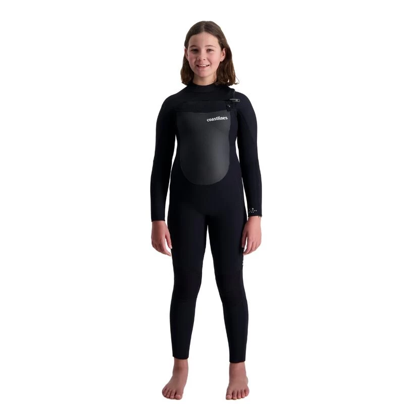 Combinaison 3/2mm Chestzip Thermal Surfing Cold Water Enfant Coastlines Steamer 1 Combinaison 3/2mm Chestzip Thermal Surfing Cold Water Enfant Coastlines Steamer