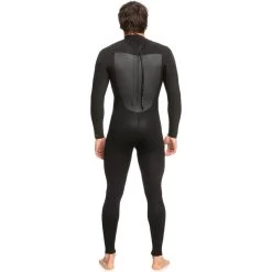 Quiksilver Combinaison De Surf Prologue 3/2mm GBS - Zip Au Dos - Noir Hommes -Équipement De Surf combinaison de surf prologue 32mm gbs zip au dos noir hommes 2