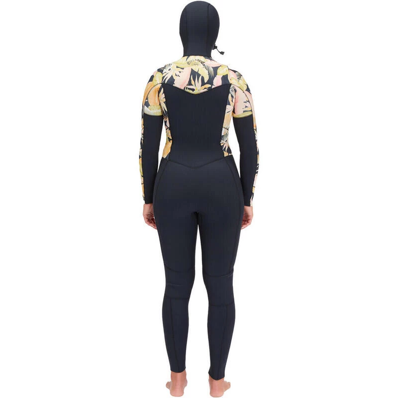 Billabong Combinaison De Surf Salty Dayz 4/3mm - Zip Poitrine - Noir Dames 3 Billabong Combinaison De Surf Salty Dayz 4/3mm - Zip Poitrine - Noir Dames – Image 3
