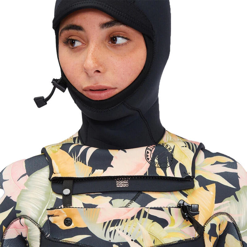 Billabong Combinaison De Surf Salty Dayz 4/3mm - Zip Poitrine - Noir Dames 6 Billabong Combinaison De Surf Salty Dayz 4/3mm - Zip Poitrine - Noir Dames – Image 6