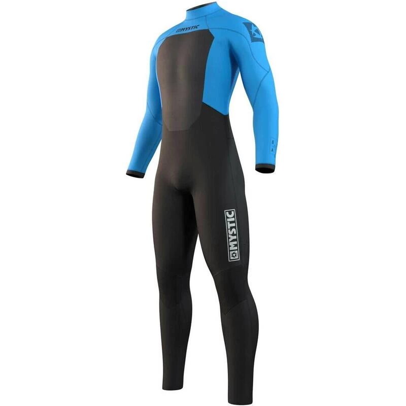 Mystic Combinaison De Surf Star 5/3mm- Zip Au Dos Bleu - Hommes 1 Mystic Combinaison De Surf Star 5/3mm- Zip Au Dos Bleu - Hommes