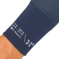 Combinaison SURF 500 Néoprène 3/2 Mm Homme Bleue Kaki -Équipement De Surf combinaison surf 500 neoprene 32 mm homme bleue kaki 3