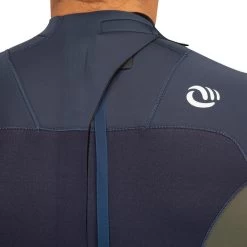 Combinaison SURF 500 Néoprène 3/2 Mm Homme Bleue Kaki -Équipement De Surf combinaison surf 500 neoprene 32 mm homme bleue kaki 6