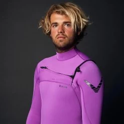 Combinaison Surf Néoprène 4/3 Mm Homme - 900 Fuchsia -Équipement De Surf combinaison surf neoprene 43 mm homme 900 fuchsia 3