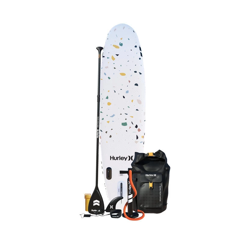 Ensemble De Planche à Pagaie Gonflable Hurley Advantage Terrazzo 10' 3 Ensemble De Planche à Pagaie Gonflable Hurley Advantage Terrazzo 10' – Image 3