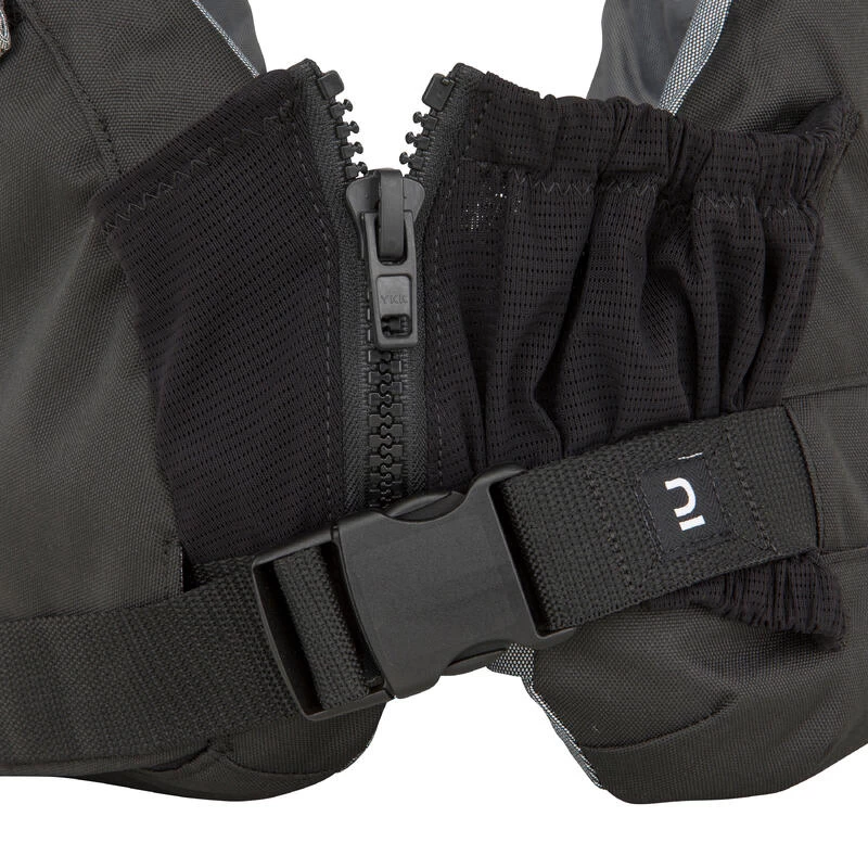 Tribord Gilet D'aide à La Flottabilité BA 50 Newtons Voile Dinghy 500 Noir 3 Tribord Gilet D'aide à La Flottabilité BA 50 Newtons Voile Dinghy 500 Noir – Image 3