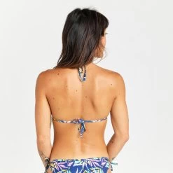 Haut De Maillot De Bain Triangle Femme - Mae Cuty Bleu -Équipement De Surf haut de maillot de bain triangle femme mae cuty bleu 2