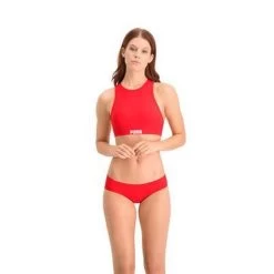 Hipster Pour Femme PUMA Swim Rouge -Équipement De Surf hipster pour femme puma swim rouge 4