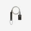 Leash Surf 7' (210 Cm) Diamètre 7 Mm Noir