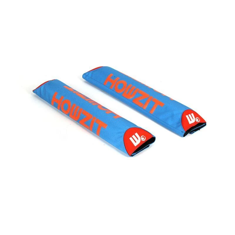 LOT DE 2 MOUSSES DE BARRE DE TOIT SMALL - HOWZIT - BLEU - 1 LOT DE 2 MOUSSES DE BARRE DE TOIT SMALL - HOWZIT - BLEU -