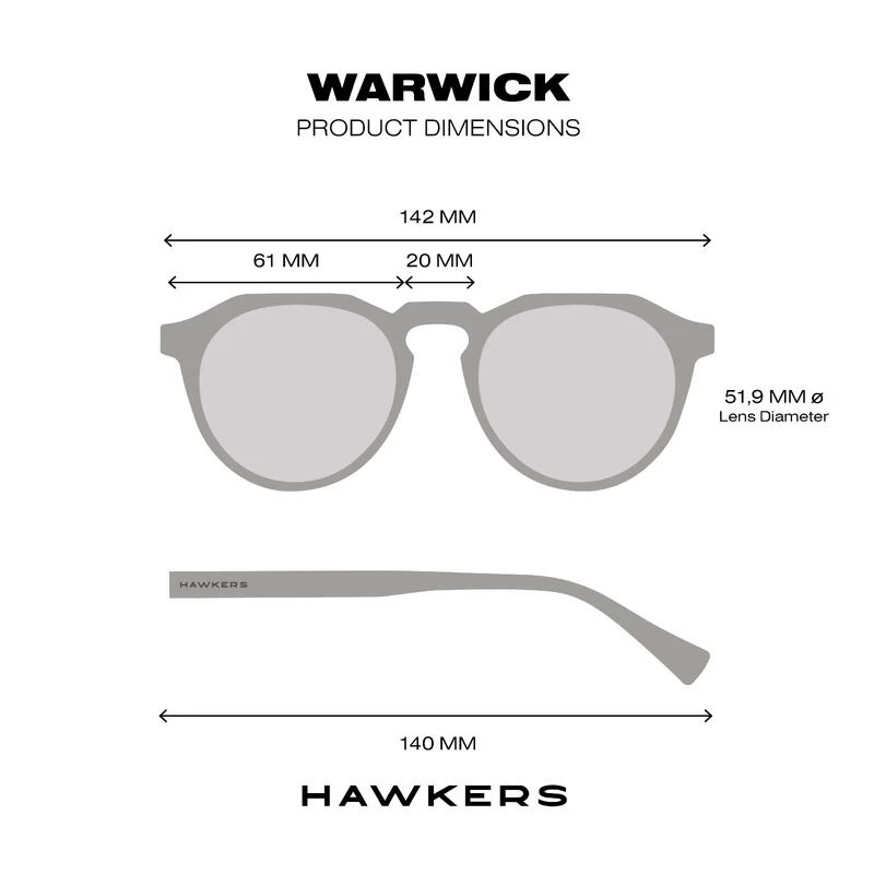 HAWKERS Lunettes De Soleil Pour Homme Et Femme CARBON BLACK SKY - WARWICK Raw 6 HAWKERS Lunettes De Soleil Pour Homme Et Femme CARBON BLACK SKY - WARWICK Raw – Image 6