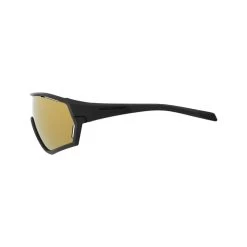 Rockrider LUNETTES VTT XC RACE NOIRES GOLD VERRES INTERCHANGEABLES CAT 0+3 -Équipement De Surf lunettes vtt xc race noires gold verres interchangeables cat 03 2