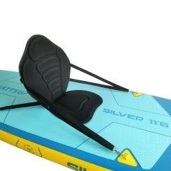 PACK (PLANCHE, POMPE, PAGAIE) STAND UP PADDLE GONFLABLE WATTSUP SILV 11'6 COMBO -Équipement De Surf pack planche pompe pagaie stand up paddle gonflable wattsup silv 116 combo 4