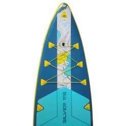 PACK (PLANCHE, POMPE, PAGAIE) STAND UP PADDLE GONFLABLE WATTSUP SILV 11'6 COMBO -Équipement De Surf pack planche pompe pagaie stand up paddle gonflable wattsup silv 116 combo 5