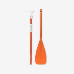 Pagaie Stand Up Paddle Démontable Et Réglable En 3 Parties (170-220cm Orange) -Équipement De Surf pagaie stand up paddle demontable et reglable en 3 parties 170 220cm orange 2