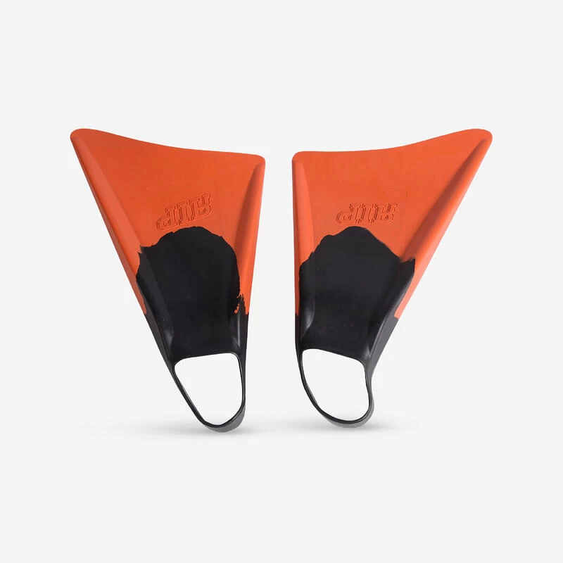 Palmes Bodyboard RIP Asymétriques Orange Noir 2 Palmes Bodyboard RIP Asymétriques Orange Noir – Image 2