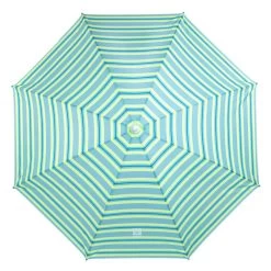 Decathlon PARASOL DE PLAGE PARUV 160 UPF 50+ 2 PLACES - IMPRIMÉ Rayures -Équipement De Surf parasol de plage paruv 160 upf 50 2 places imprime rayures 2