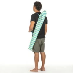 Decathlon PARASOL DE PLAGE PARUV 160 UPF 50+ 2 PLACES - IMPRIMÉ Rayures -Équipement De Surf parasol de plage paruv 160 upf 50 2 places imprime rayures 7