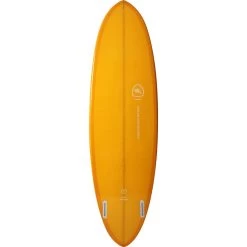Planche De Surf BEAVER Mid Length Twin Pin Double Layer Orange 6'6" -Équipement De Surf planche de surf beaver mid length twin pin double layer orange 66 2