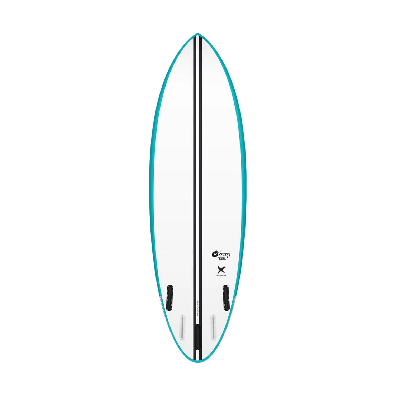 Planche De Surf Shortboard Multiplier TEC Torq Teal/White 7'0 2 Planche De Surf Shortboard Multiplier TEC Torq Teal/White 7'0 – Image 2