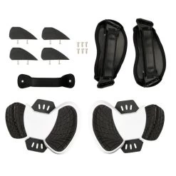 Planche Twintip Carbone De Kitesurf 154 X 46 Cm (pads Et Straps Inclus) - TT500 -Équipement De Surf planche twintip carbone de kitesurf 154 x 46 cm pads et straps inclus tt500 3