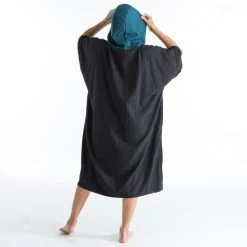 PONCHO SURF 500 ADULTE Noir 13 PONCHO SURF 500 ADULTE Noir -Équipement De Surf poncho surf 500 adulte noir 3