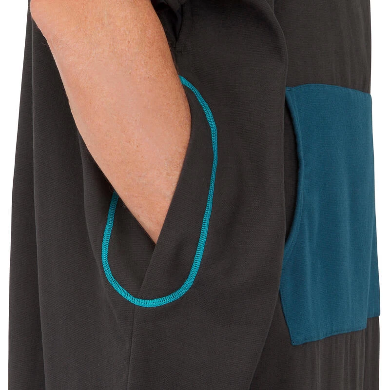 PONCHO SURF 500 ADULTE Noir 7 PONCHO SURF 500 ADULTE Noir – Image 7