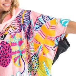 PONCHO SURF 500 ADULTE Print Cala -Équipement De Surf poncho surf 500 adulte print cala 4