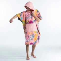 PONCHO SURF 500 ADULTE Print Cala -Équipement De Surf poncho surf 500 adulte print cala 5
