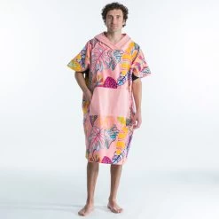 PONCHO SURF 500 ADULTE Print Cala -Équipement De Surf poncho surf 500 adulte print cala 6