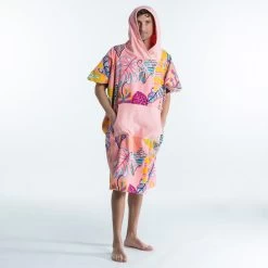 PONCHO SURF 500 ADULTE Print Cala -Équipement De Surf poncho surf 500 adulte print cala 7