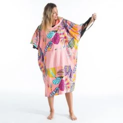 PONCHO SURF 500 ADULTE Print Cala -Équipement De Surf poncho surf 500 adulte print cala 9