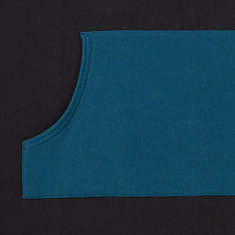 Poncho Surf Adulte - 500 Noir 7 Poncho Surf Adulte - 500 Noir – Image 7