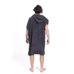 Poncho Surf | Gris | Sans Manches | Grande Taille -Équipement De Surf poncho surf gris sans manches grande taille 3