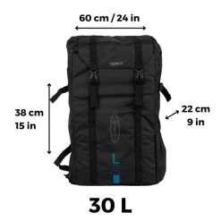 Sac à Dos De Transport De Stand Up Paddles Gonflables Compact Itiwit 8'/9/S/M/L -Équipement De Surf sac a dos de transport de stand up paddles gonflables compact itiwit 89sml 5