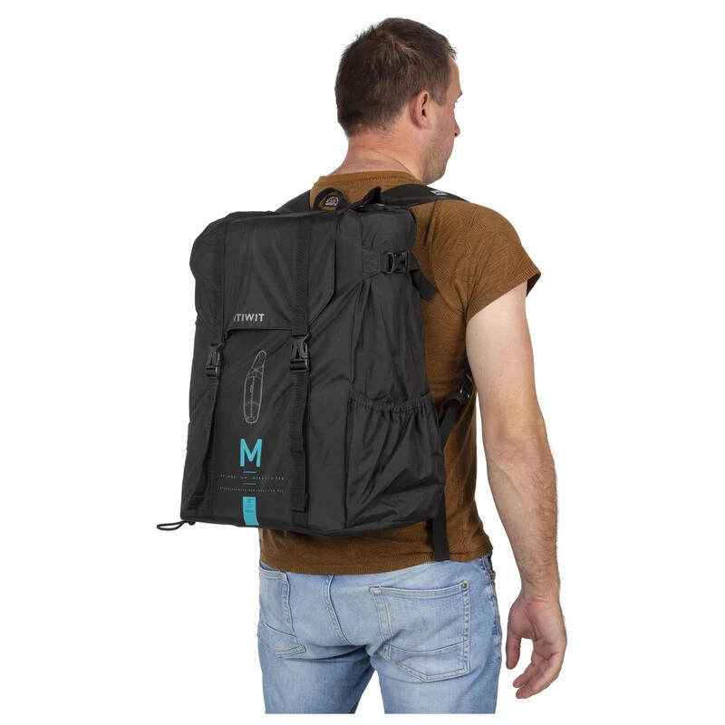Sac A Dos De Transport Du Stand Up Paddle Gonflable Compact M Itiwit 3 Sac A Dos De Transport Du Stand Up Paddle Gonflable Compact M Itiwit – Image 3