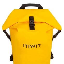 Sac étanche IPX6 30L Jaune 16 Sac étanche IPX6 30L Jaune -Équipement De Surf sac etanche ipx6 30l jaune 6