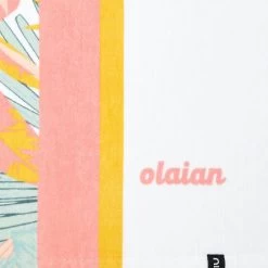 SERVIETTE L PRINT Vintage 145x85 Cm -Équipement De Surf serviette l print vintage 145x85 cm 2